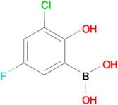 3-Chloro-5-fluoro-2-hydroxyphenylboronic acid