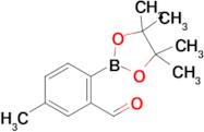 5-Methyl-2-(4,4,5,5-tetramethyl-1,3,2-dioxaborolan-2-yl)benzaldehyde