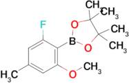 2-(2-Fluoro-6-methoxy-4-methylphenyl)-4,4,5,5-tetramethyl-1,3,2-dioxaborolane