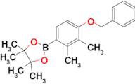 2-(4-(Benzyloxy)-2,3-dimethylphenyl)-4,4,5,5-tetramethyl-1,3,2-dioxaborolane