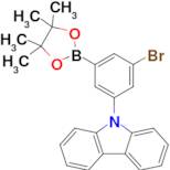 9-(3-Bromo-5-(4,4,5,5-tetramethyl-1,3,2-dioxaborolan-2-yl)phenyl)-9H-carbazole