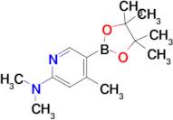 N,N,4-Trimethyl-5-(4,4,5,5-tetramethyl-1,3,2-dioxaborolan-2-yl)-2-pyridinamine