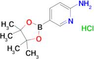 2-Aminopyridine-5-boronic acid pinacol ester hydrochloride