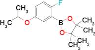 2-(2-Fluoro-5-isopropoxyphenyl)-4,4,5,5-tetramethyl-1,3,2-dioxaborolane