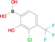 3-Chloro-2-hydroxy-4-(trifluoromethyl)phenylboronic acid