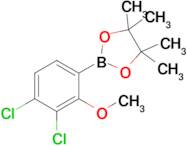 2-(3,4-Dichloro-2-methoxyphenyl)-4,4,5,5-tetramethyl-1,3,2-dioxaborolane