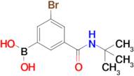 5-Bromo-3-(tert-Butylaminocarbonyl)phenylboronic acid