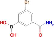 3-Aminocarbonyl-5-bromophenylboronic acid