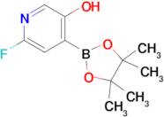 6-Fluoro-4-(4,4,5,5-tetramethyl-1,3,2-dioxaborolan-2-yl)pyridin-3-ol