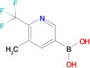 3-Methyl-2-trifluoromethylpyridine-5-boronic acid