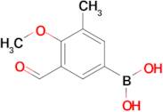 3-Formyl-4-methoxy-5-methylphenyl boronic acid