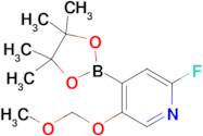 2-Fluoro-5-(methoxymethoxy)-4-(4,4,5,5-tetramethyl-1,3,2-dioxaborolan-2-yl)pyridine