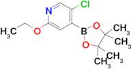 5-Chloro-2-ethoxy-4-(4,4,5,5-tetramethyl-1,3,2-dioxaborolan-2-yl)pyridine