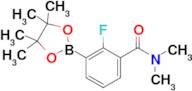 2-Fluoro-3-(N,N-dimethylaminocarbonyl)phenylboronic acid pinacol ester