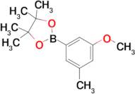 2-(3-Methoxy-5-methylphenyl)-4,4,5,5-tetramethyl-1,3,2-dioxaborolane