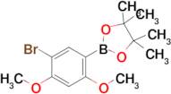 2-(5-Bromo-2,4-dimethoxyphenyl)-4,4,5,5-tetramethyl-1,3,2-dioxaborolane