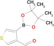 4-(4,4,5,5-Tetramethyl-1,3,2-dioxaborolan-2-yl)thiophene-3-carbaldehyde