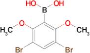 (3,5-Dibromo-2,6-dimethoxyphenyl)boronic acid