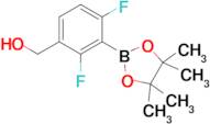 (2,4-Difluoro-3-(4,4,5,5-tetramethyl-1,3,2-dioxaborolan-2-yl)phenyl)methanol