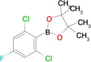 2-(2,6-Dichloro-4-fluorophenyl)-4,4,5,5-tetramethyl-1,3,2-dioxaborolane