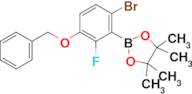 3-(Benzyloxy)-6-bromo-2-fluorophenylboronic acid pinacol ester