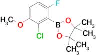 2-Chloro-6-fluoro-3-methoxyphenylboronic acid pinacol ester