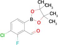 4-Chloro-3-fluoro-2-formylphenylboronic acid pinacol ester