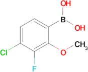 4-Chloro-3-fluoro-2-methoxyphenylboronic acid