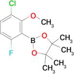 3-Chloro-6-fluoro-2-methoxyphenylboronic acid pinacol ester