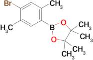 2-(4-Bromo-2,5-dimethylphenyl)-4,4,5,5-tetramethyl-1,3,2-dioxaborolane