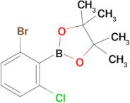 2-Bromo-6-chlorophenylboronic acid pinacol ester