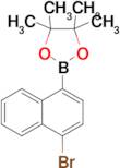 2-(4-Bromonaphthalen-1-yl)-4,4,5,5-tetramethyl-1,3,2-dioxaborolane