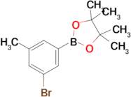 2-(3-Bromo-5-methylphenyl)-4,4,5,5-tetramethyl-1,3,2-dioxaborolane