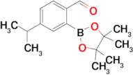 4-Isopropyl-2-(4,4,5,5-tetramethyl-1,3,2-dioxaborolan-2-yl)benzaldehyde