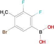 5-Bromo-2,3-difluoro-4-methylphenylboronic acid