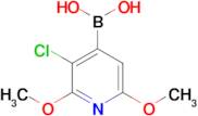 3-Chloro-2,6-dimethoxypyridin-4-ylboronic acid