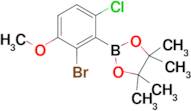 2-Bromo-6-chloro-3-methoxyphenylboronic acid pinacol ester