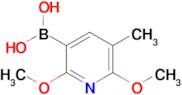 2,6-Dimethoxy-5-methylpyridine-3-boronic acid