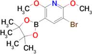 5-Bromo-2,6-dimethoxypyridine-3-boronic acid pinacol ester