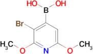 (3-Bromo-2,6-dimethoxypyridin-4-yl)boronic acid