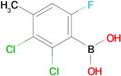 2,3-Dichloro-6-fluoro-4-methylphenylboronic acid