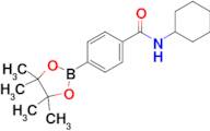 4-(Cyclohexylaminocarbonyl)phenylboronic acid pinacol ester