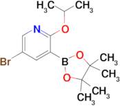 5-Bromo-2-isopropoxypyridine-3-boronic acid pinacol ester