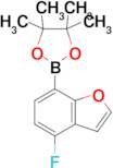 4-Fluorobenzofuran-7-boronic acid pinacol ester