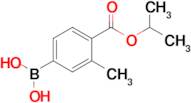 4-(Isopropoxycarbonyl)-3-methylphenylboronic acid