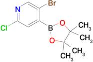 5-Bromo-2-chloropyridine-4-boronic acid, pinacol ester