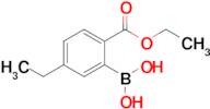 2-Ethoxycarbonyl-5-ethylphenylboronic acid