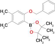 2-Benzyloxy-4,5-dimethylphenylboronic acid, pinacol ester