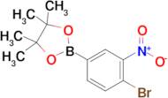 4-Bromo-3-nitrophenylboronic acid, pinacol ester