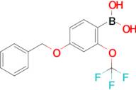 4-Benzyloxy-2-(trifluoromethoxy)phenylboronic acid